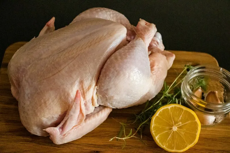 Frisches Hähnchenfleisch